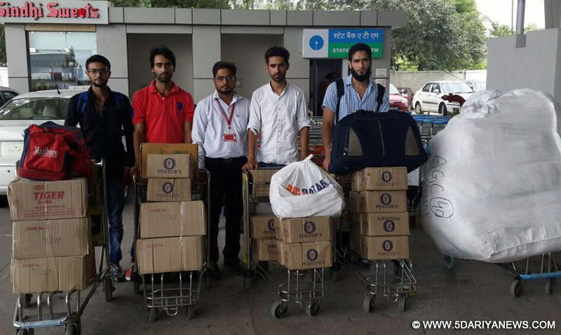 Aryans Team leaves for Srinagar to help JK Flood Victims