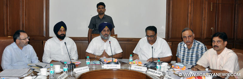 Sukhbir Badal finalizes launch of e-stamping from next month