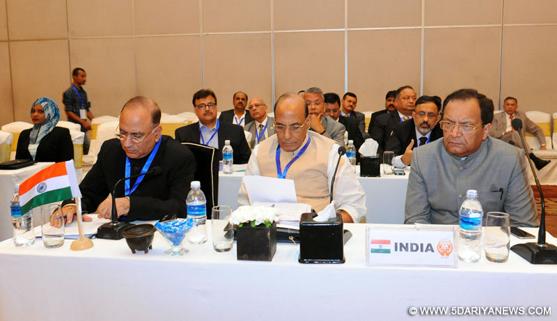 Rajnath Singh at the sixth meeting of SAARC Ministers of Interior/Home, in Kathmandu on September 19, 2014.