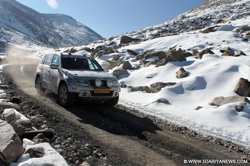Heavy snow at Kunzum La halts 16th Maruti Suzuki Raid De Himalaya in its tracks on fourth day