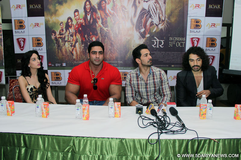 Star cast of Roar-Tigers of Sunderbans roars in Jalndhar