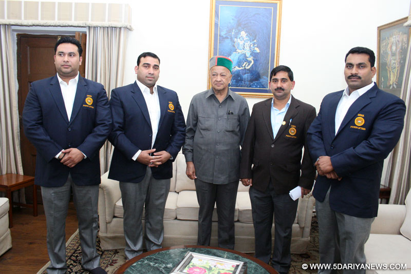 Virbhadra Singh extends good wishes to team India