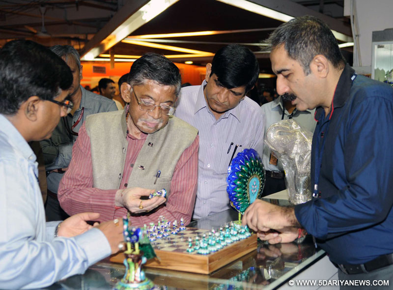  Santosh Kumar Gangwar visiting after inaugurating the Kachchh Mahotsav – Exhibition 