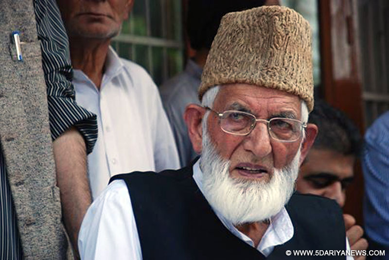 Syed Ali Geelani terms Modi’s Packagea ‘Cruel Joke’, urges OIC to Step In