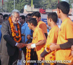 Taj inaugurates Handball tournament